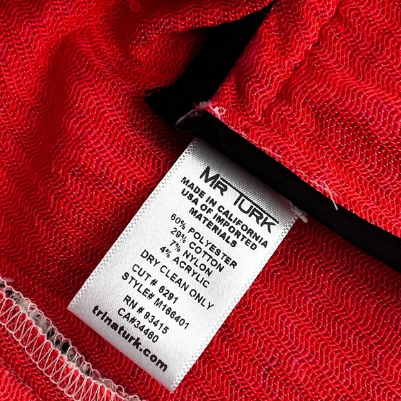 MR TURK by Trina Turk Size 42 Blazer Pink Floral Statement Sport Coat - Picture 7 of 9